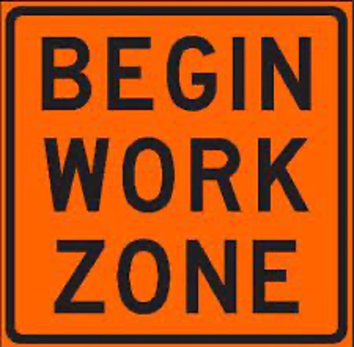 Begin Work Zone